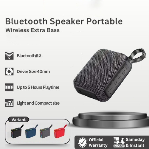 RGB Speaker Bluetooth 5.3 Wireless Speaker Surround Sound System Portable Mini Speaker