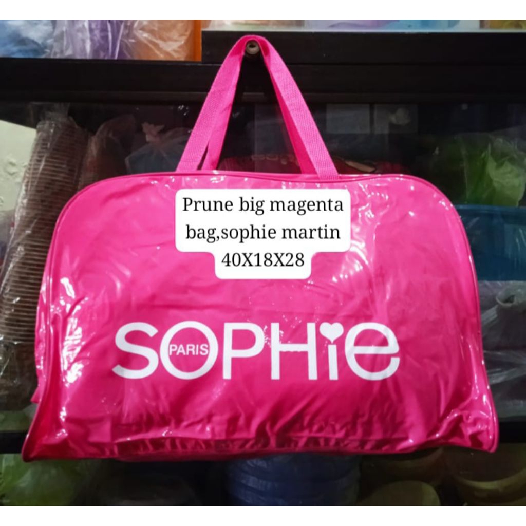 Tas pakaian besar,prune big magenta by sophie martin