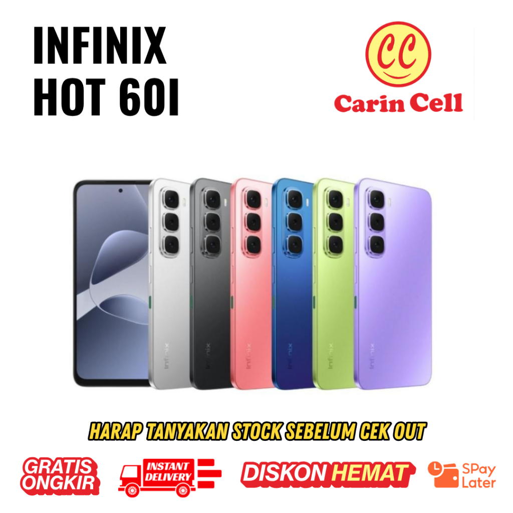 INFINIX HOT 60I RAM 8/256GB