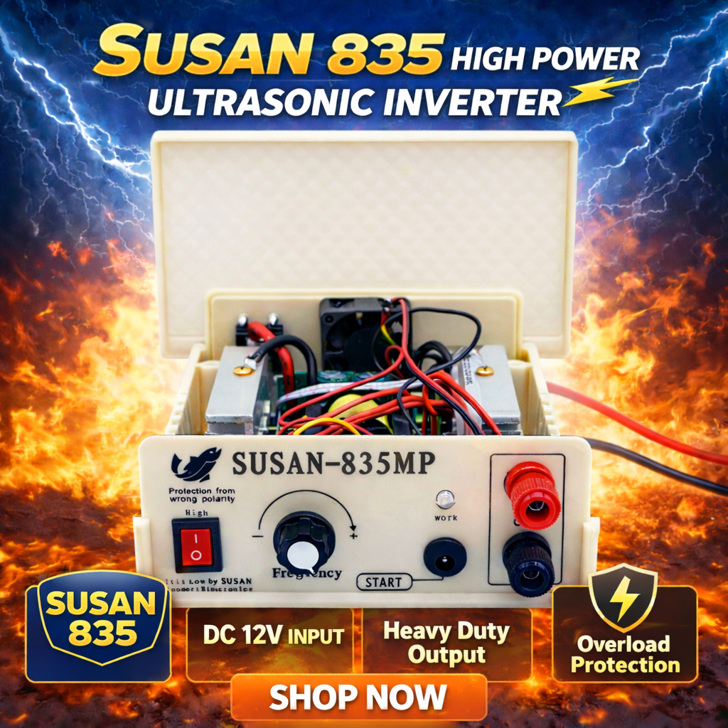 Pdc susan 835 mp 2500watt Inverter Ultrasonik dengan Tegangan 12V Bisa cod