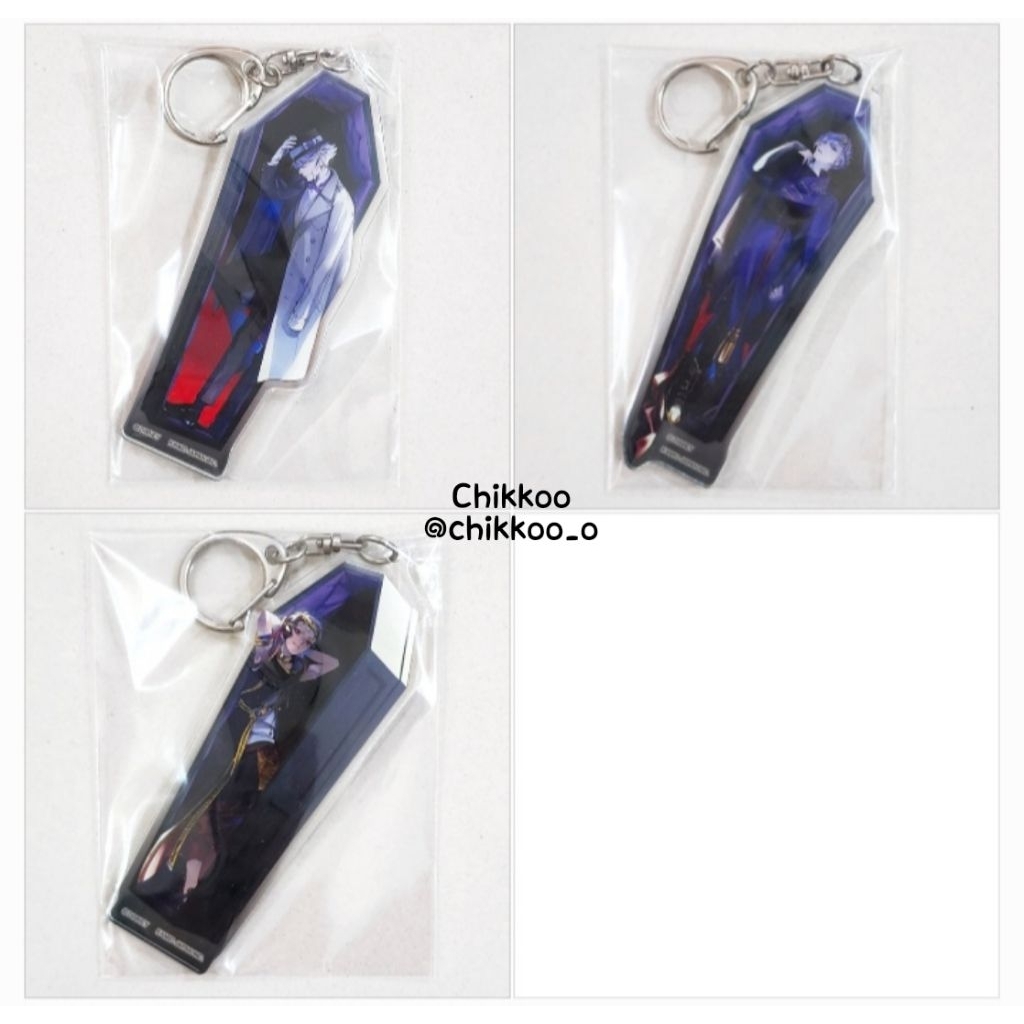 Twisted Wonderland Dorm Leader Coffin Acrylic Keyholder