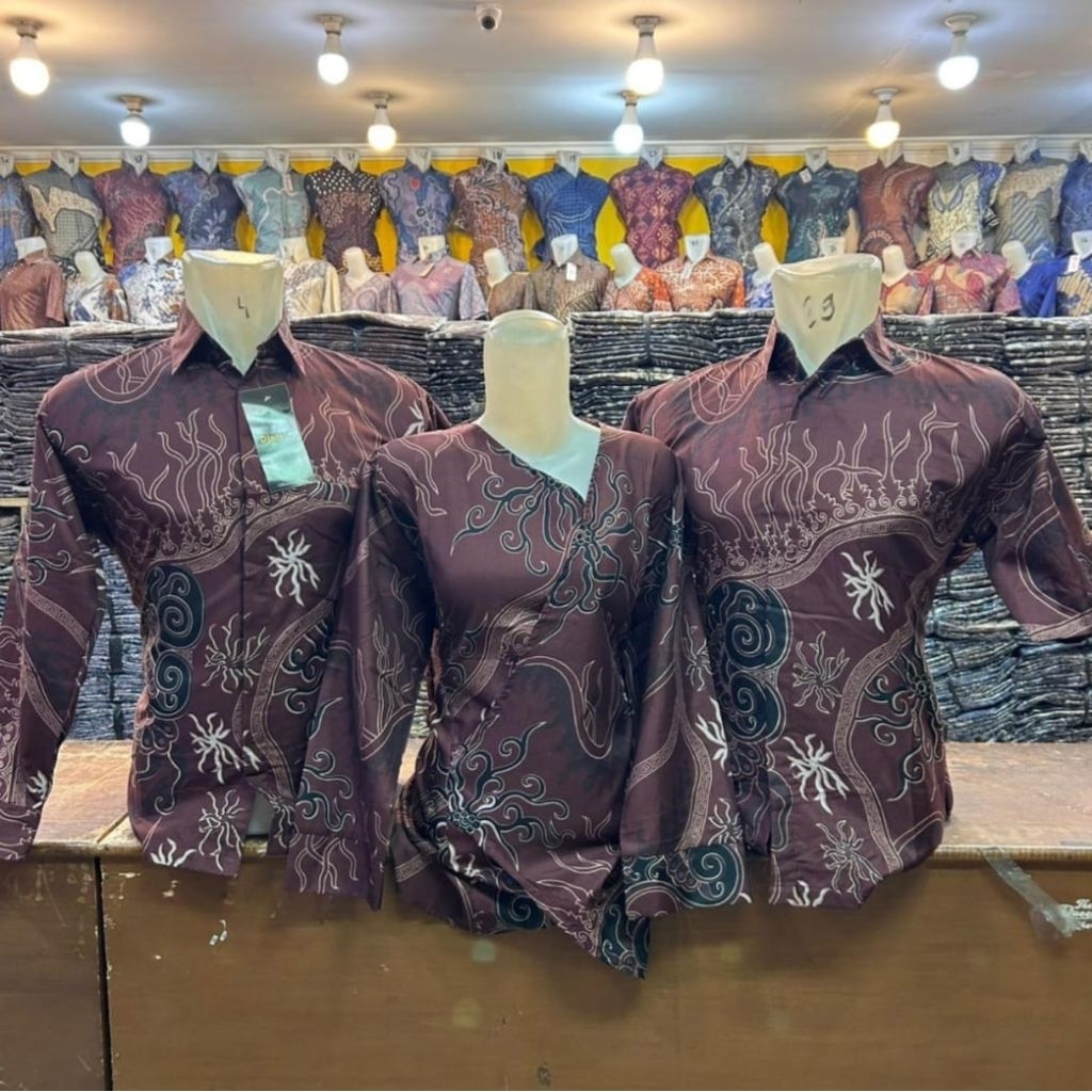 Brand Bandung | Batik Couple | BATIK Modern | Baju Batik Couple Terbaru