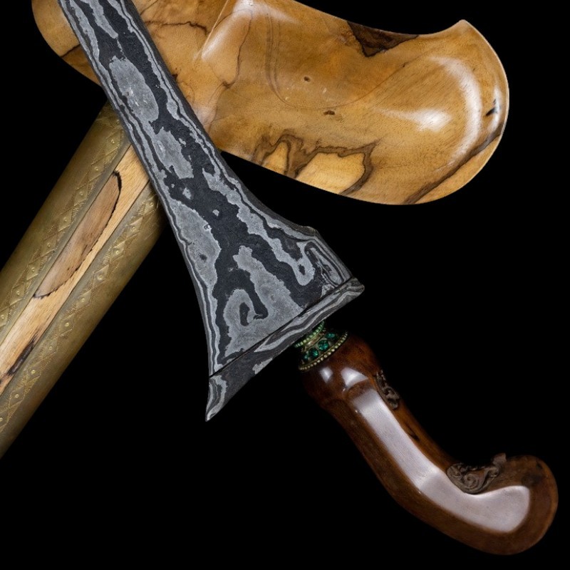 Keris Brojol Pamor Wengkon Isen Tangguh Madura Sepuh