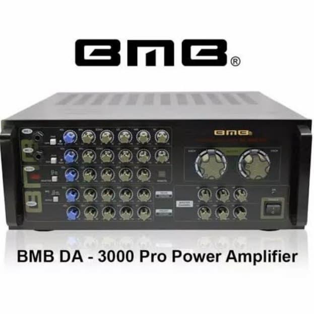Power Amplifier Karoke BMB DA 3000 PRO BT Bluetooth Original / Power Amplifier BMB DA3000PRO BT