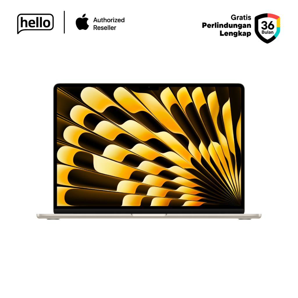Apple MacBook Air (15 inci, M3, 8GB/512GB)