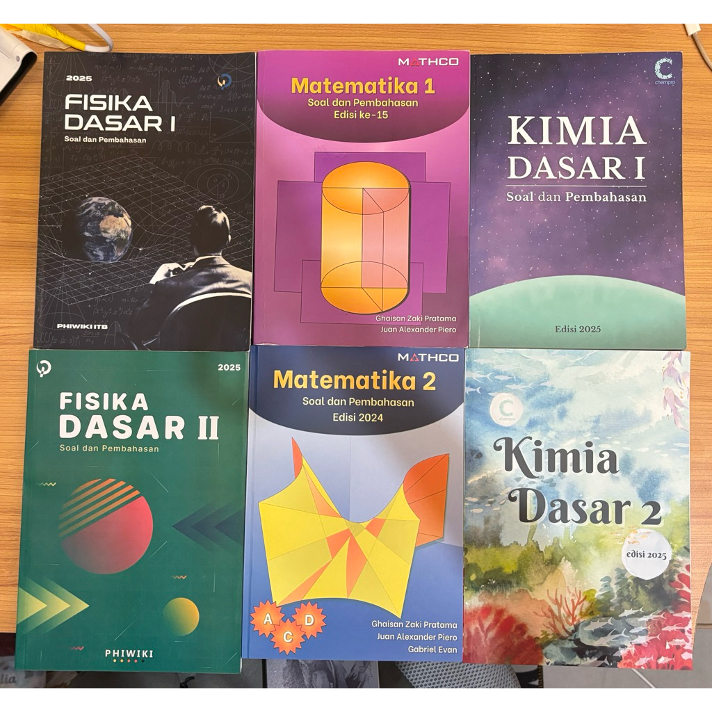 Buku TPB ITB MAFIKI 2025 matematika fisika kimia mathco phiwiki chempro semester 1 2