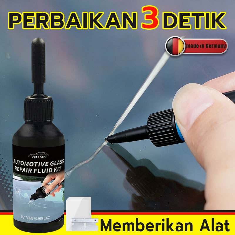 Lem kaca mobil Lem Reparasi Kaca Mobil Hp LCD Retak Windshield Glass Repair Kit Sealent Perawatan Mo