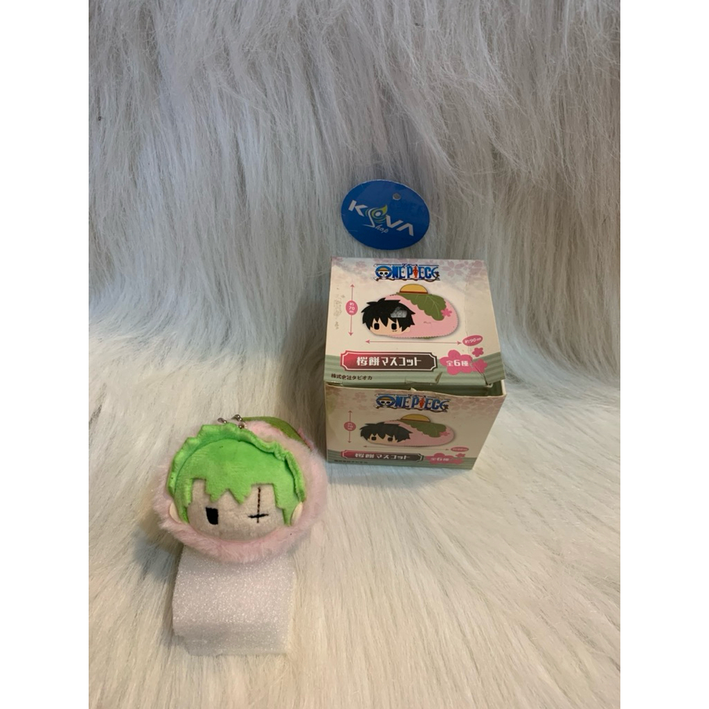 keychain plushie sakura mochi one piece roronoa zoro version