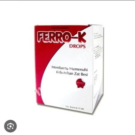 Ferro K Drop - Suplemen Zat Besi Untuk Bayi