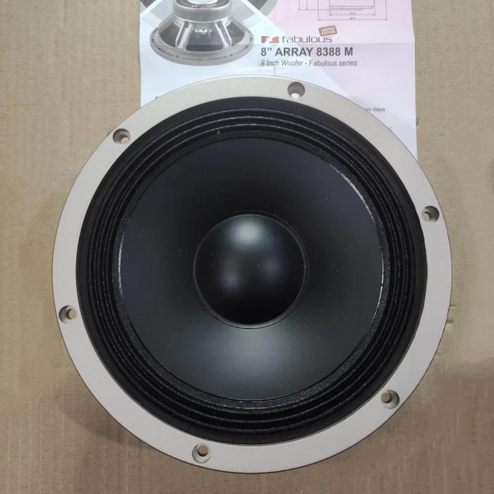 SPEAKER ACR ARRAY 8388M 8in 8 Inch LIMITED EDITION FABULOUS ORIGINAL SINAR BAJA