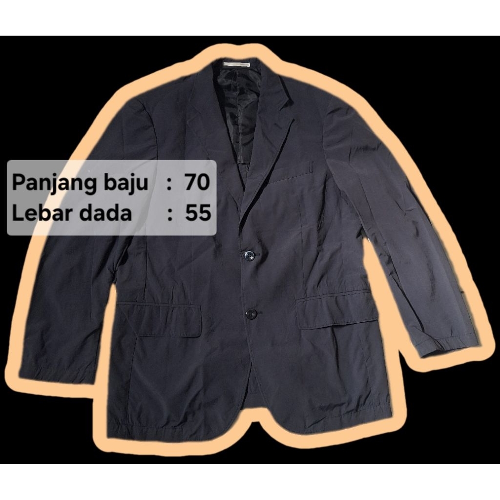A4 Jas Pria warna biru dongker