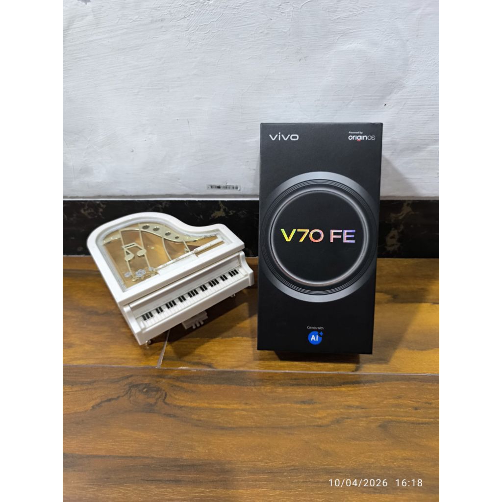 Handphone Vivo V70 Fe 5G 12/256GB 200 OIS Main Camera 7000 mAh + 90w Resmi