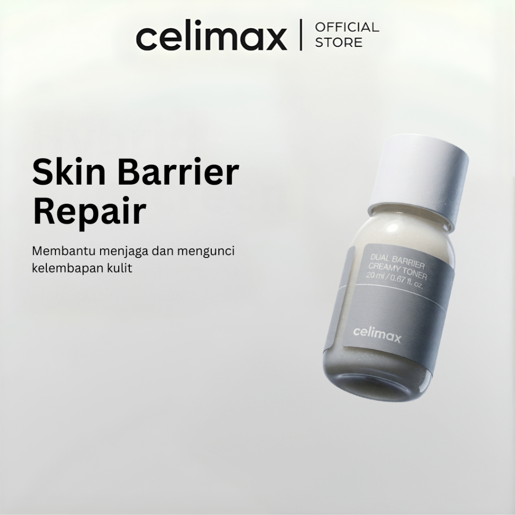 CELIMAX Dual Barrier Creamy Toner Travel Essentials 20ml