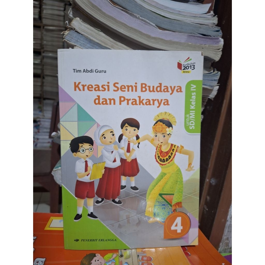 buku prakarya dan kewirausahaan/sbk untuk kelas 4/IV sd mi revisi