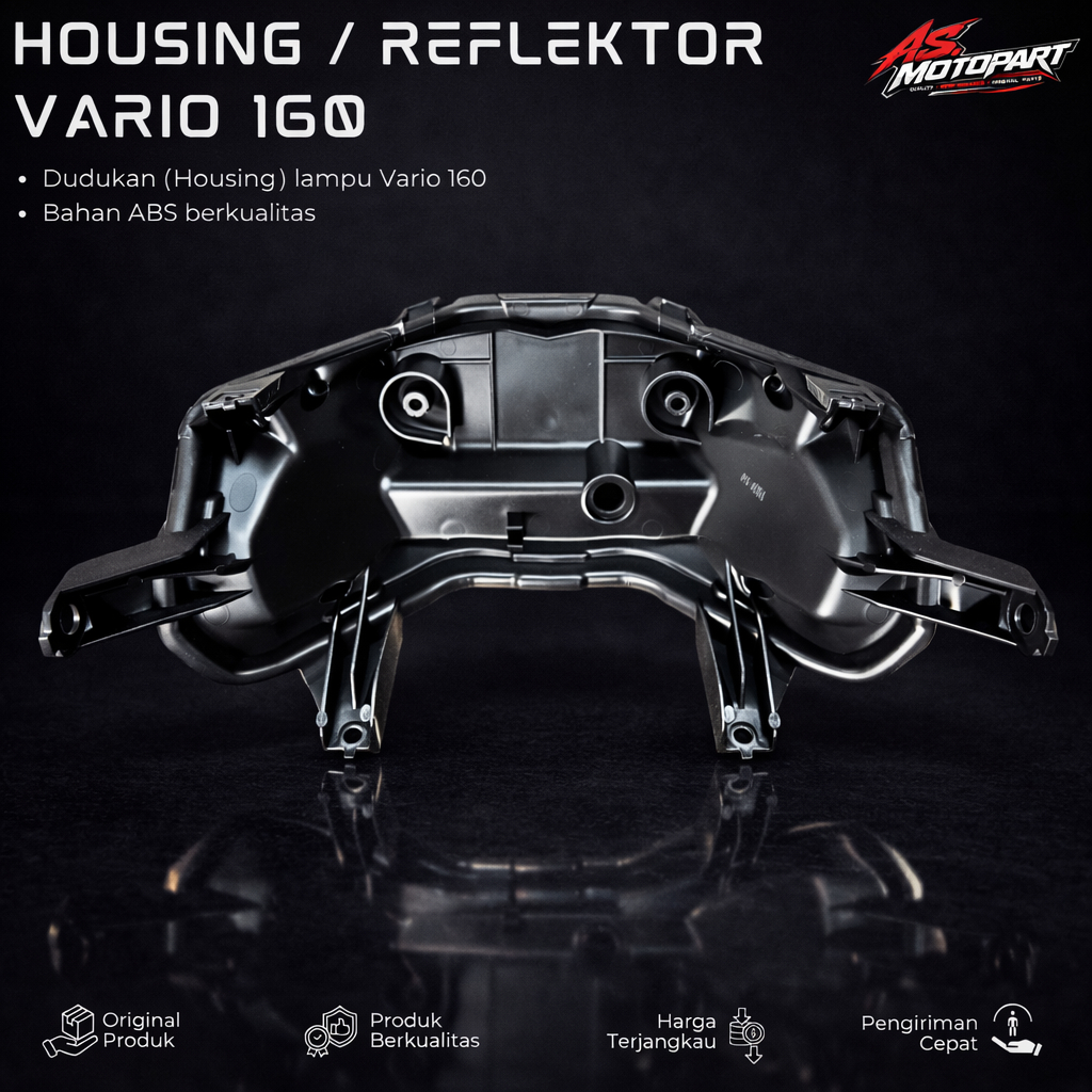 DUDUKAN LAMPU BELAKANG HOUSING VARIO 160/VARIO 125/150 REFLEKTOR LAMPU BELAKANG VARIO UNTUK CUSTOM L