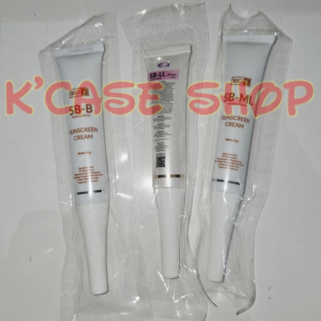 Krim Pagi Day Cream Tabir Surya SB-LL SBLL SBB LUX SB-ML SBML SPF 80 Bio K Kusuma 15 gr Asli Origina