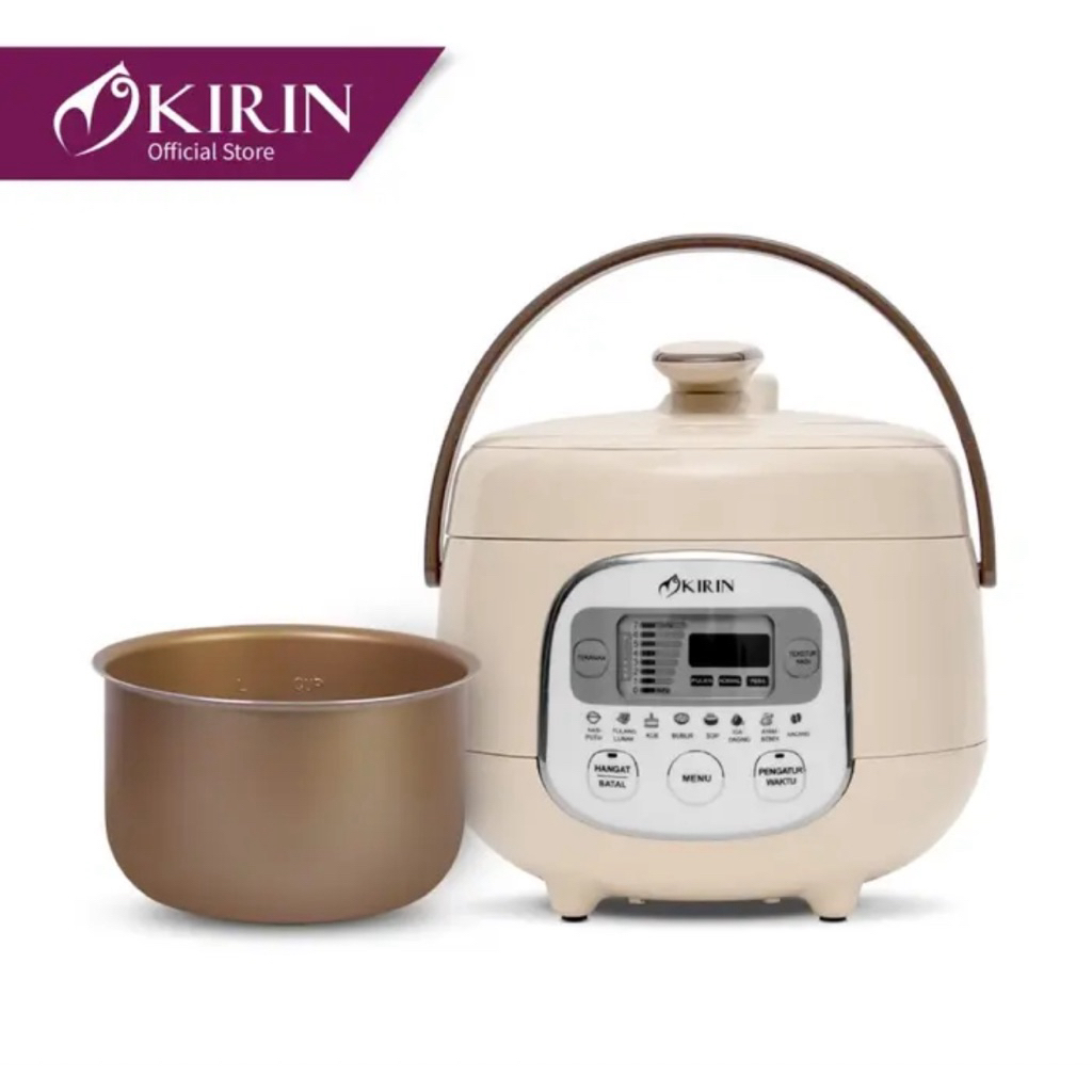 KIRIN PRESTO COOKER DIGITAL KEP 601D - KIRIN MAGIC COM DIGITAL 8IN1 - KIRIN RICE COOKER DIGITAL 1 LI
