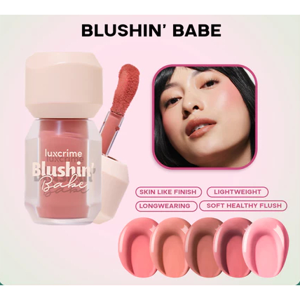 Luxcrime Blushin’ Babe Liquid Blush