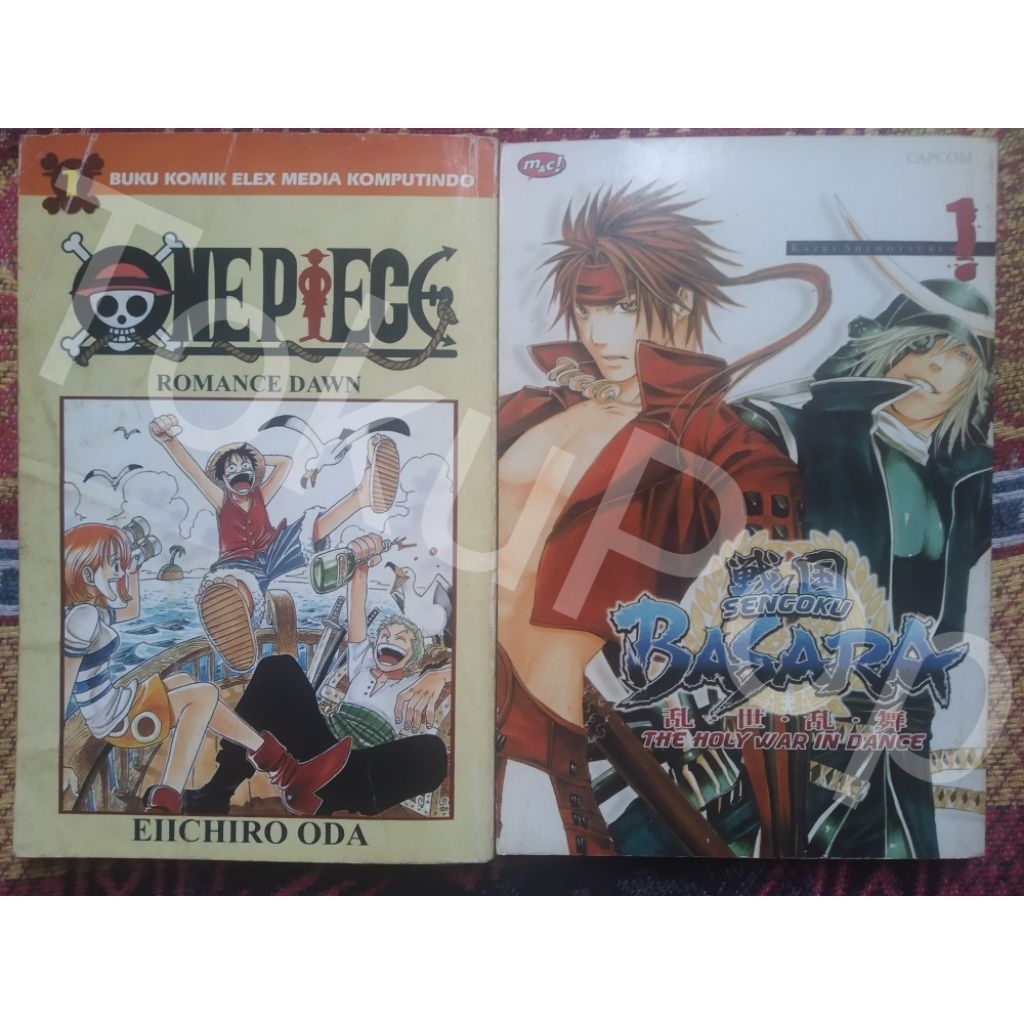 komik set one piece sengoku basara vol 01