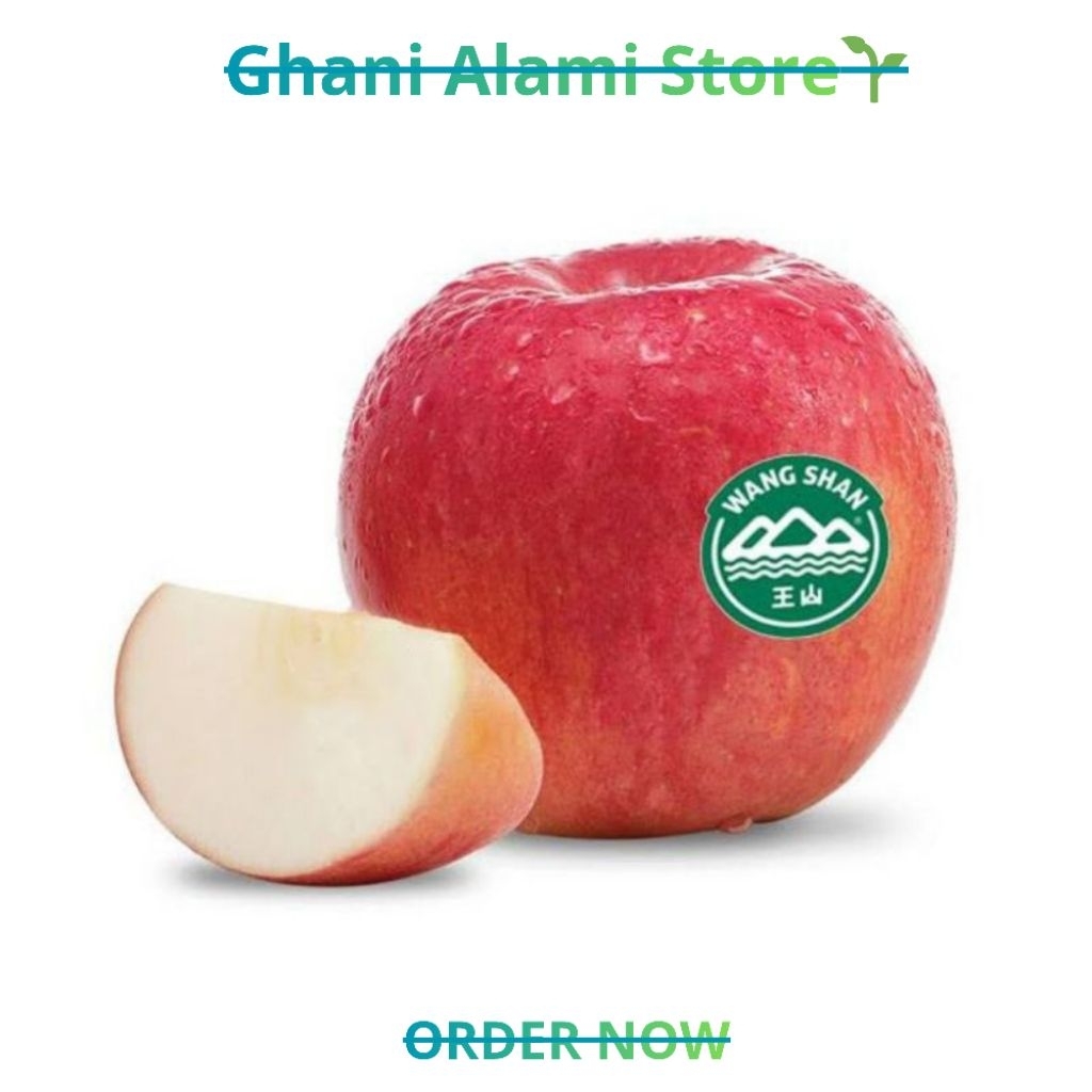 [PREMIUM] Buah Apel (Apple) Fuji Wangshan 1Dus High Class Premium
