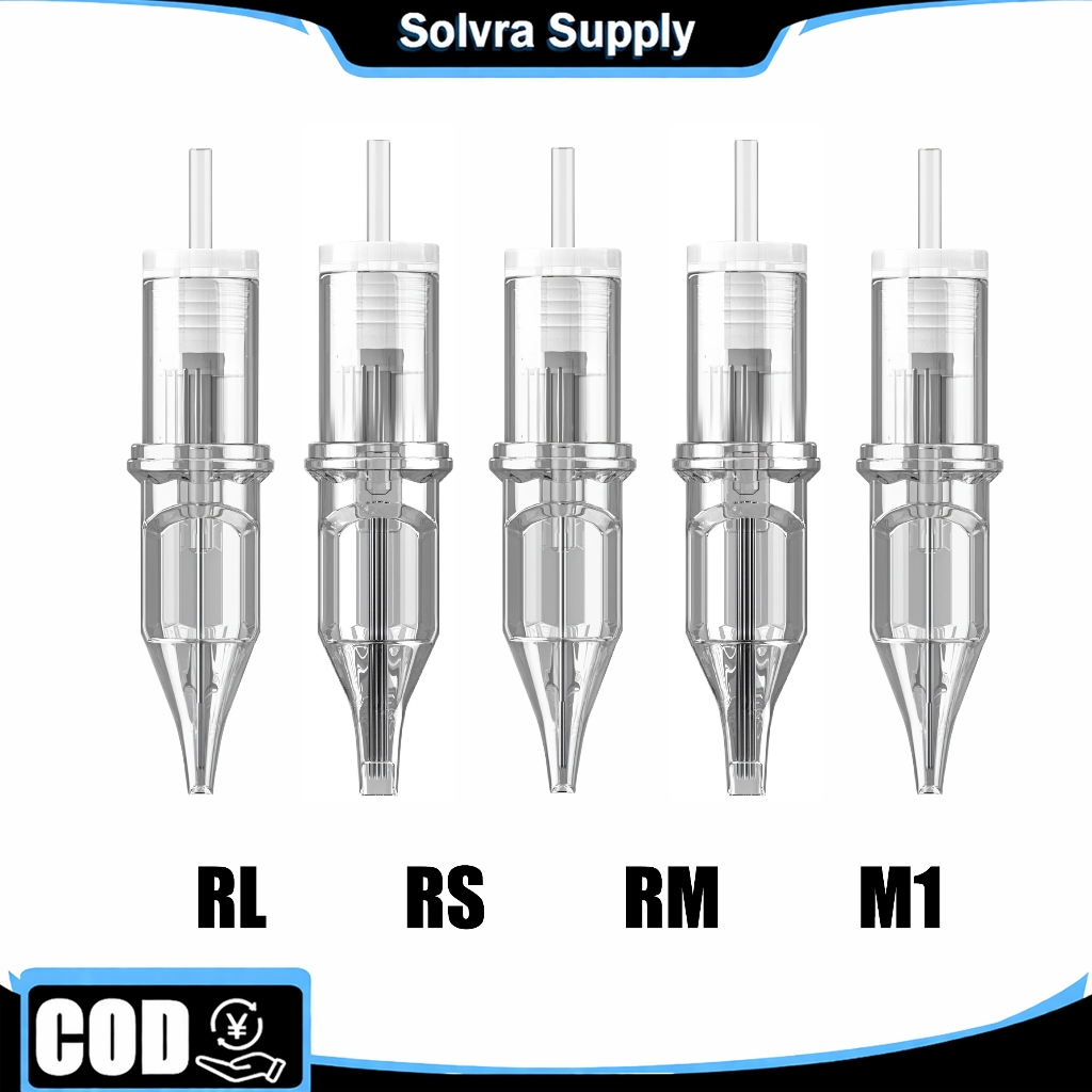 5pcs1 lembar Jarum Tato Transparan Tato One Piece  Tattoo Needles Peralatan Tato Perlengkapan Tato