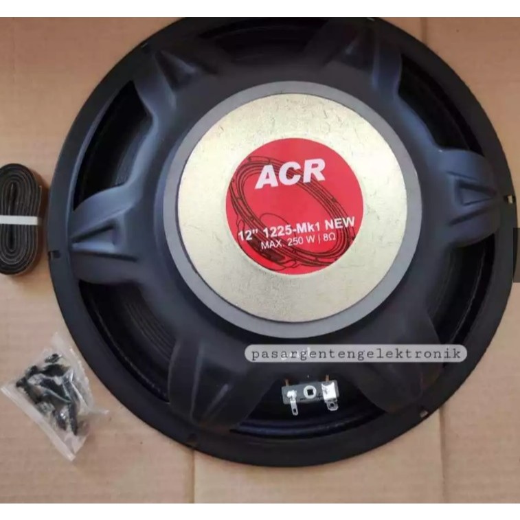 speaker 12in 12" ACR acr 1225 mk1 fullrange 1230 1240 12500 30h 38b 30H120SRW38B  woofer mk1 mk2