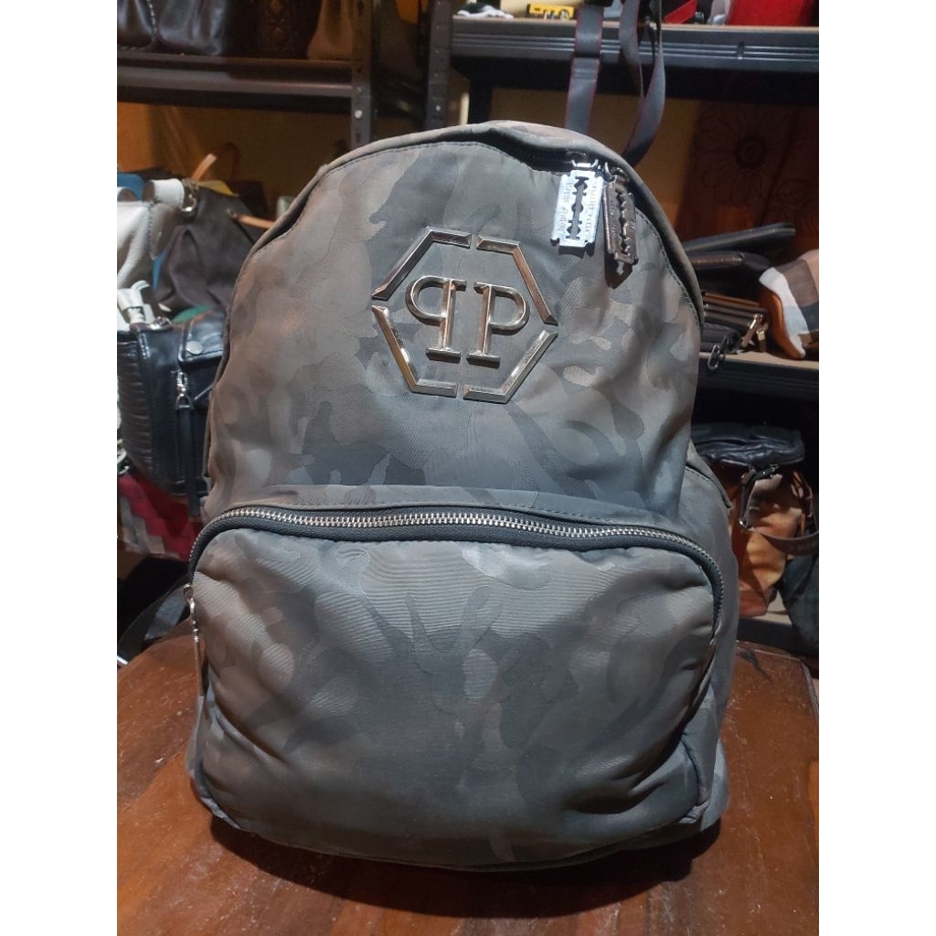 Ransel Laptop Philipp Plein Chamo/Army