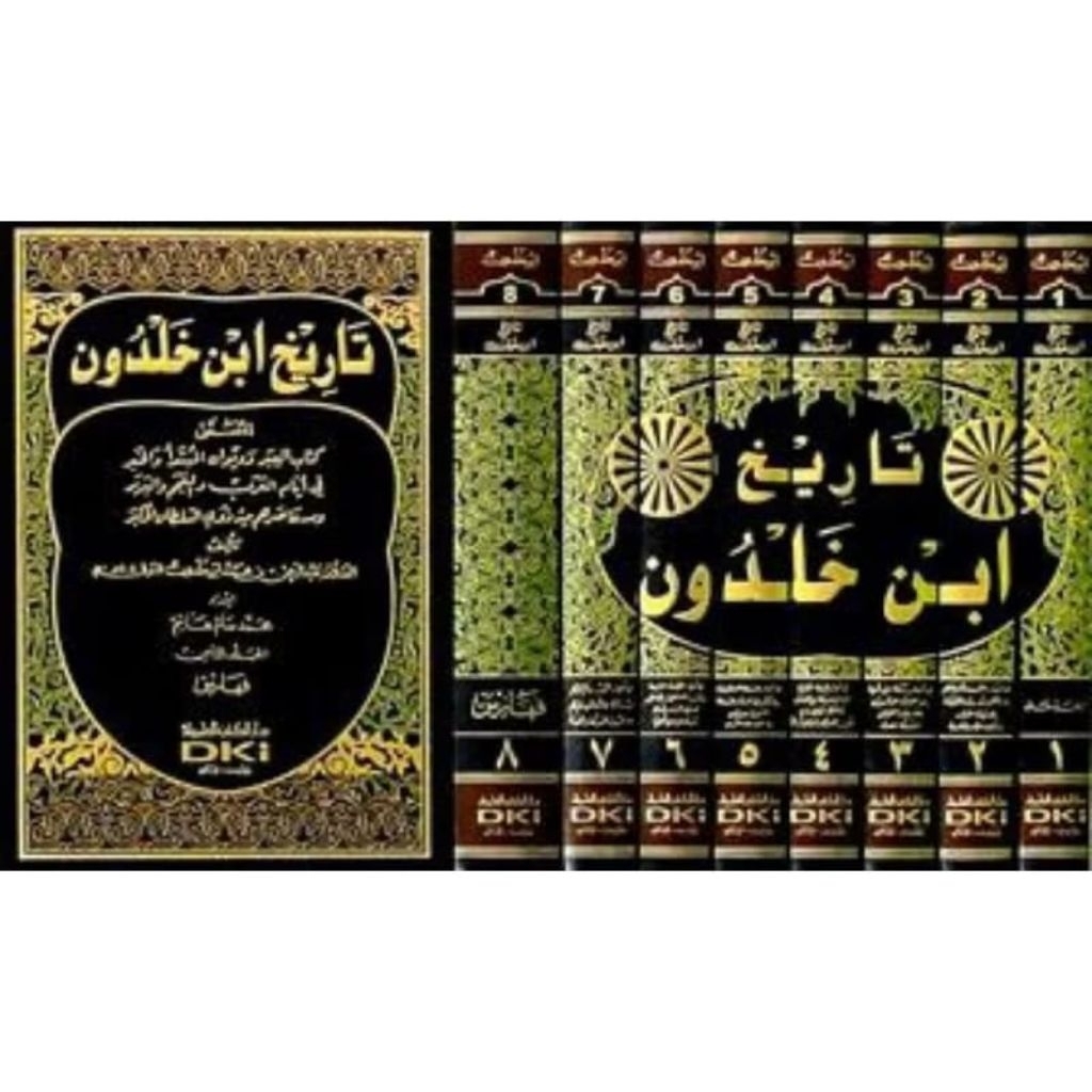 Tarikh Ibnu Khaldun 8 Jilid / Tarekh Ibnu Kholdun - DKI Beirut Original