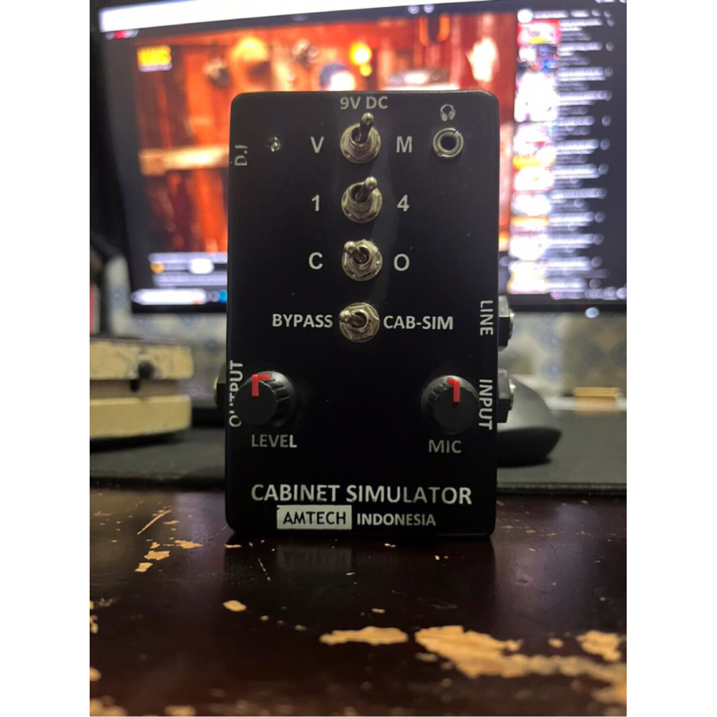 AMTECH Cabinet Simulator Cabsim Efek Gitar Bekas