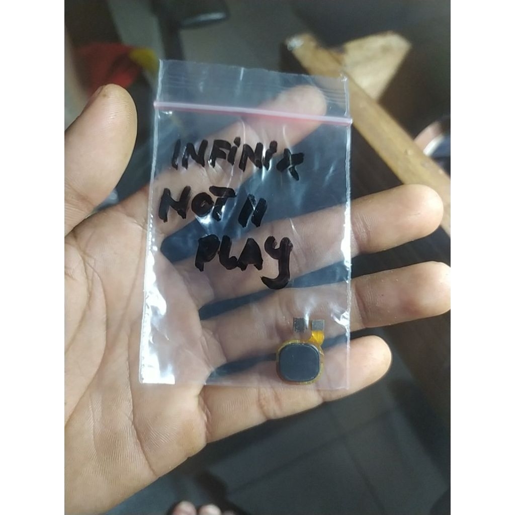 fingger print Infinix HOT11 play bekas copotan normal