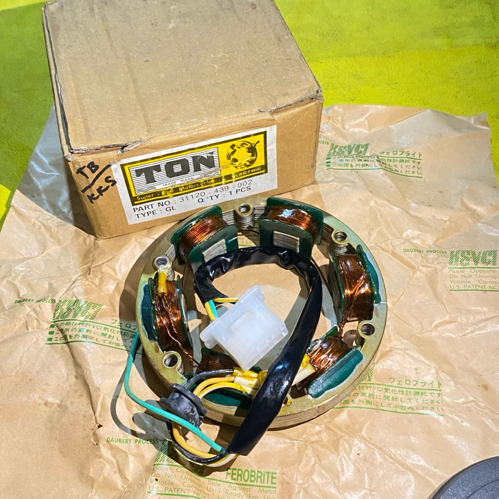 spul spol stator Assy Honda GL100 GL125 platina