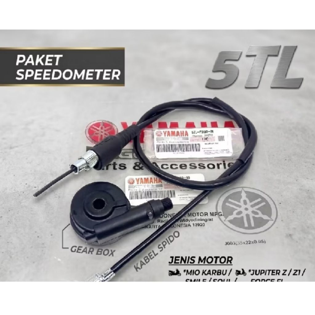 1setGear Box + kabel Speedometer Mio Sporty Original Yamaha