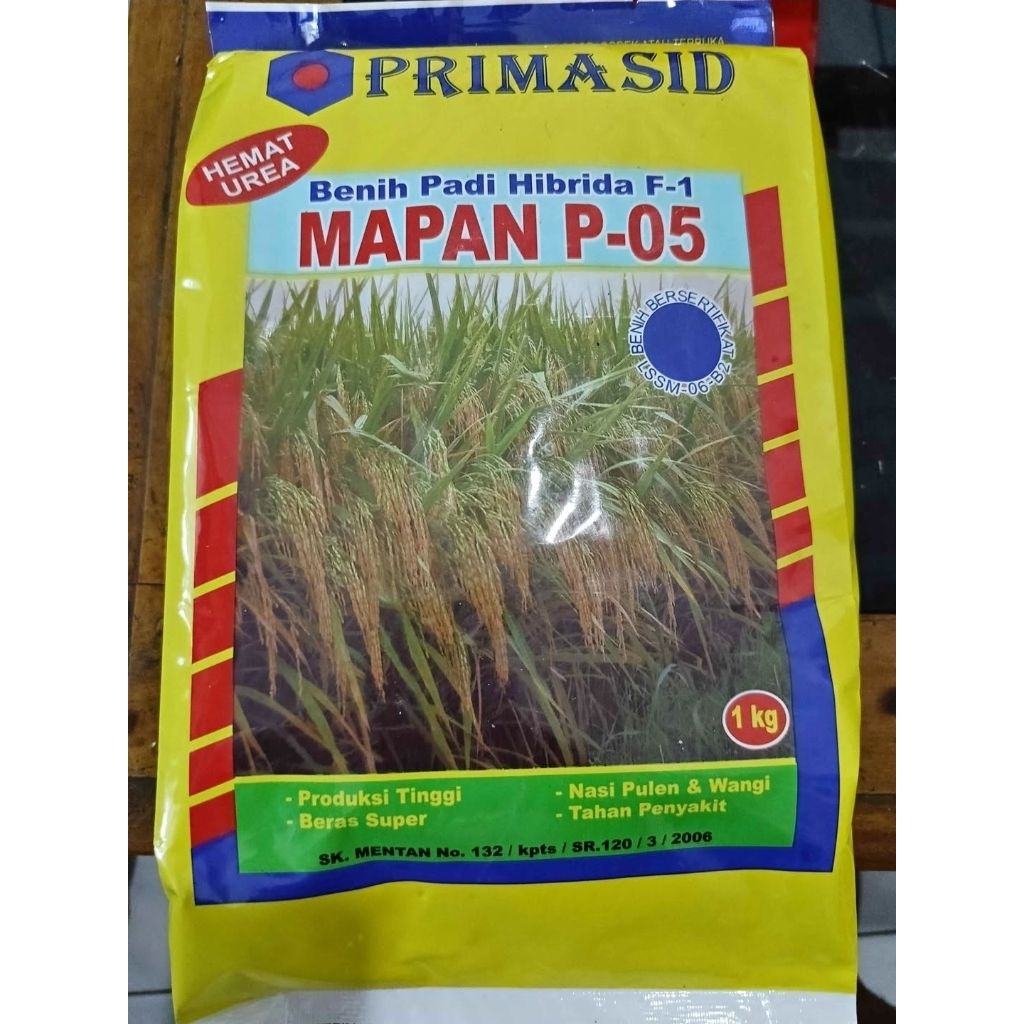 Benih padi hibrida mapan P-05