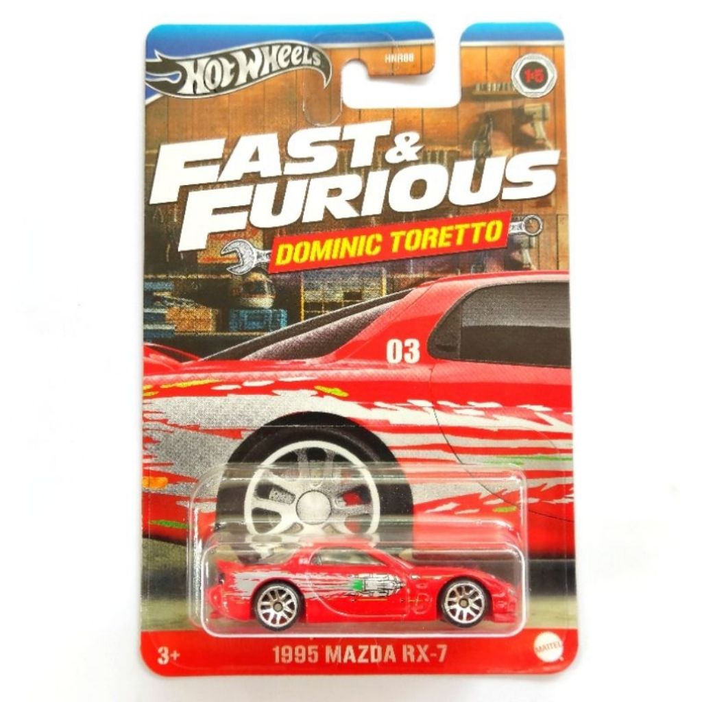 Hotwheels Fast And Furious MAZDA RX 7