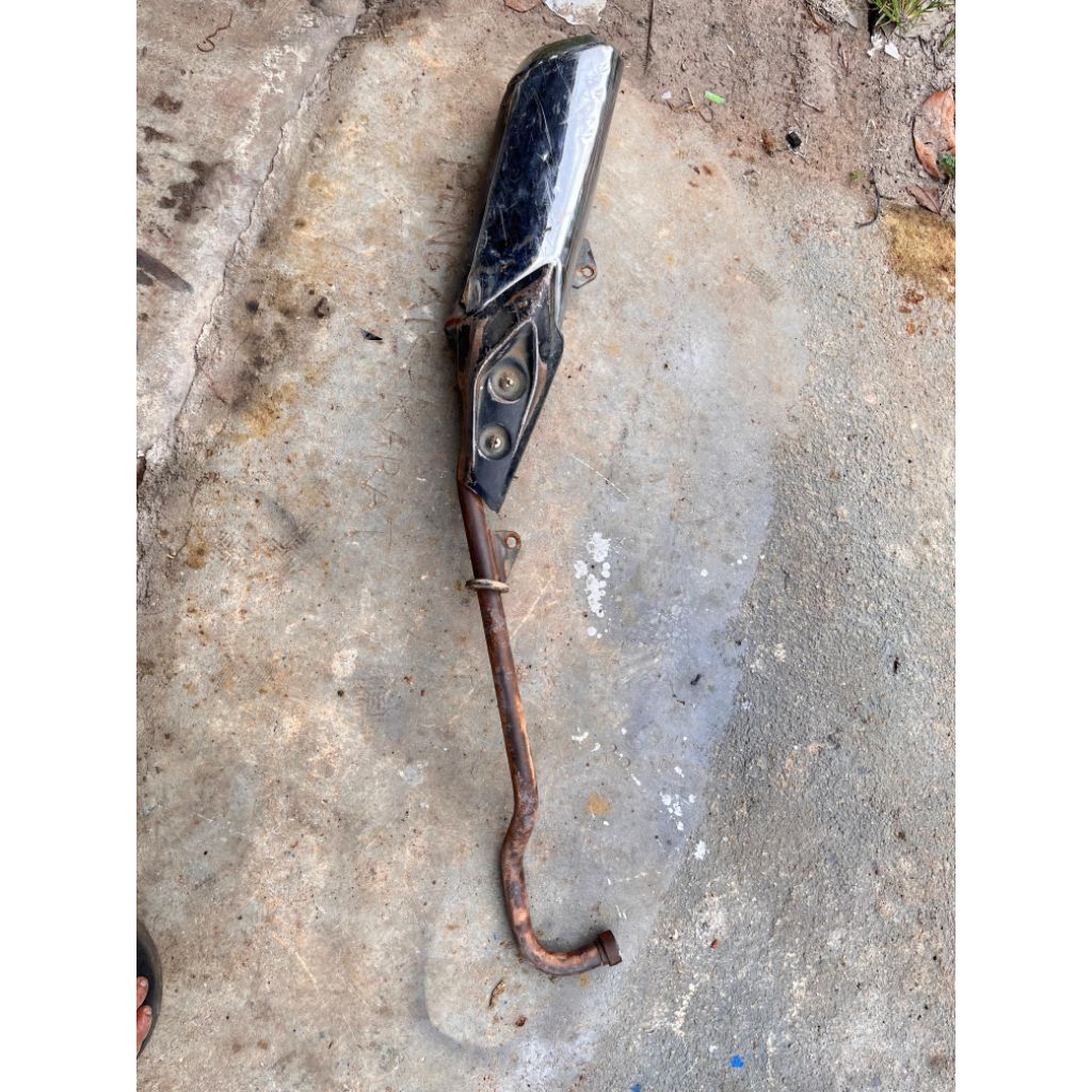 knalpot Honda Blade 110 new Honda Blade original bekas