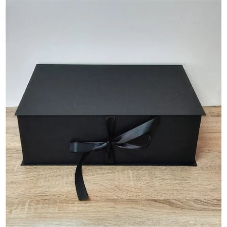 Kotak Kado Hitam Polos Hadiah Hampers Ukuran 45x30x14 Cm Box Hadiah Packaging Souvenir