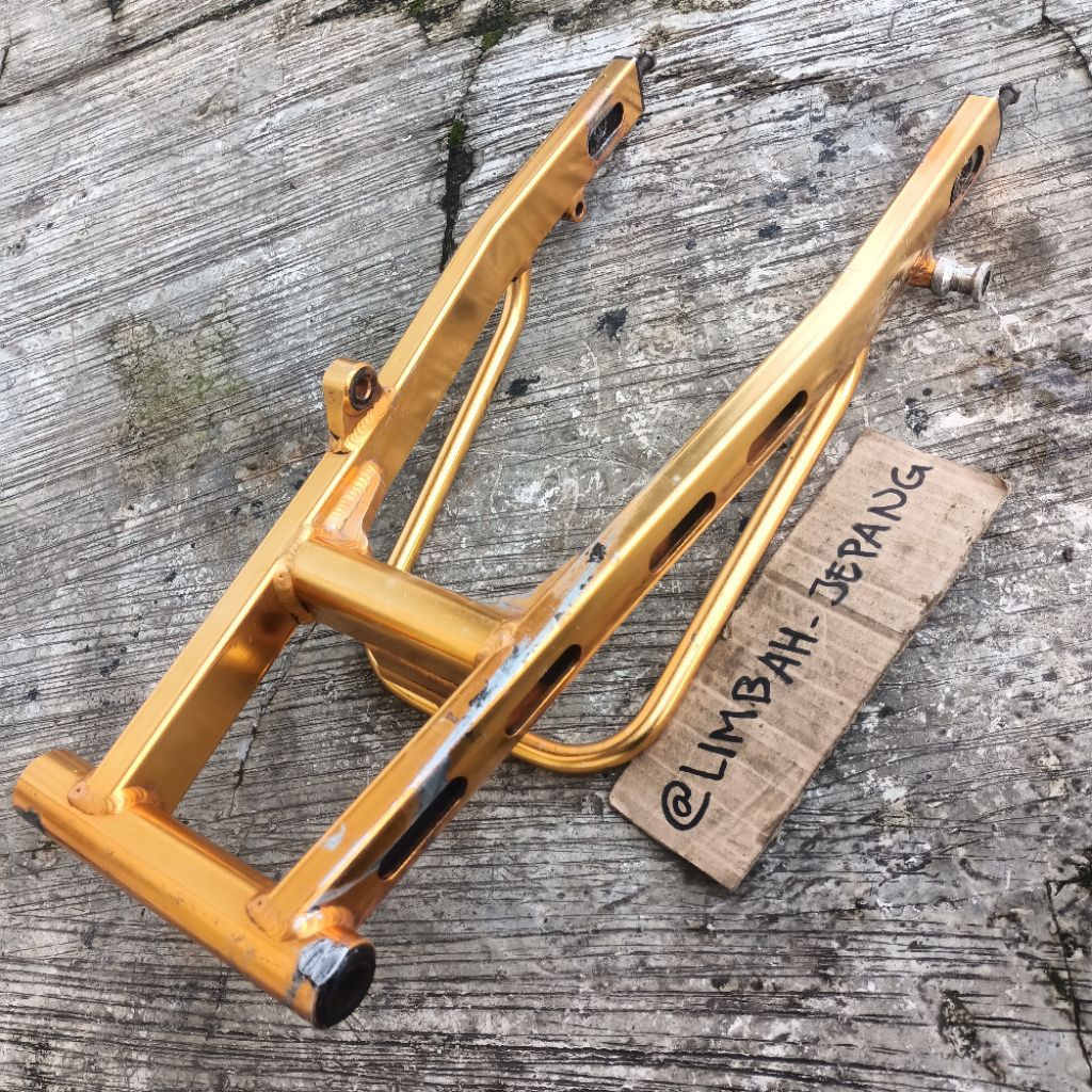 Swing Arm Supit Kawasaki Ninja 150 R B Pro BPro Stabilizer Stabileser Gold Second