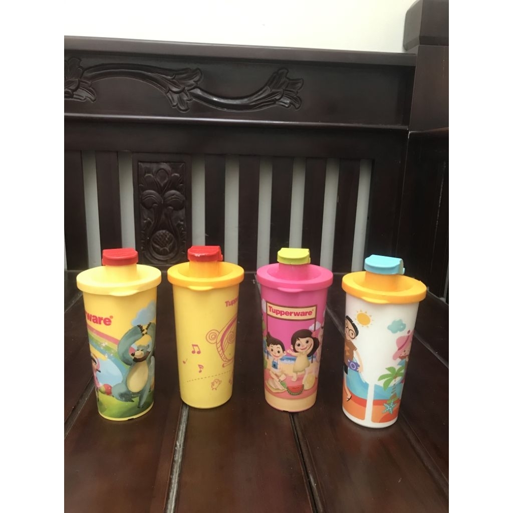 Paket Tumbler Tupperware Original Second Tempat Minum Tupperware