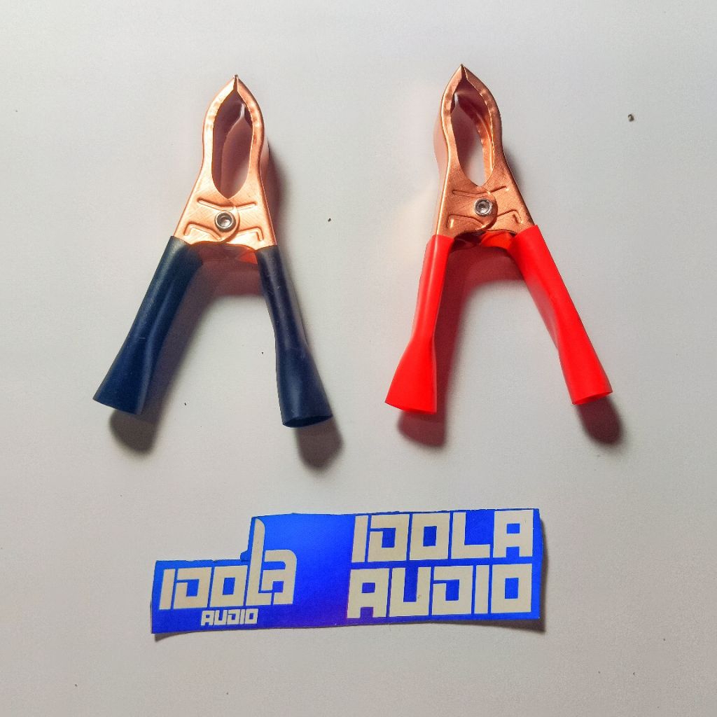 (1 SET) Klip Aki (Jepit Aki) 7 cm 2616 Tembaga | Jepitan Aki 7cm Tembaga