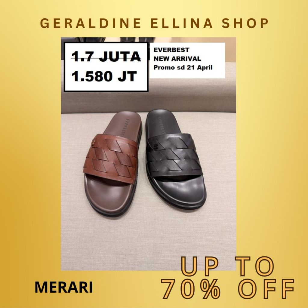 EVERBEST Sandal Pria MERARI ORIGINAL
