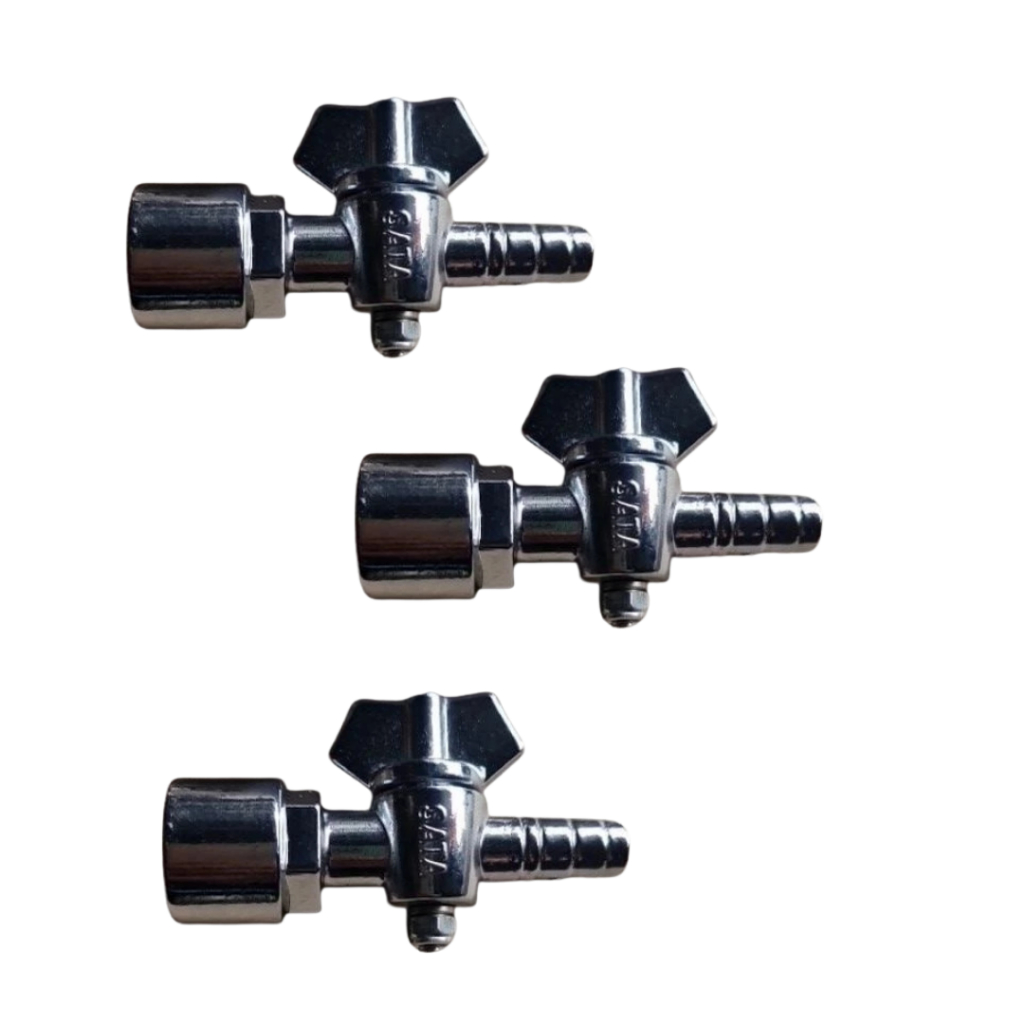 KRAN GAS SATA DRAT DALAM DRAT LUAR KRAN GAS SATA 1/2 INCH
