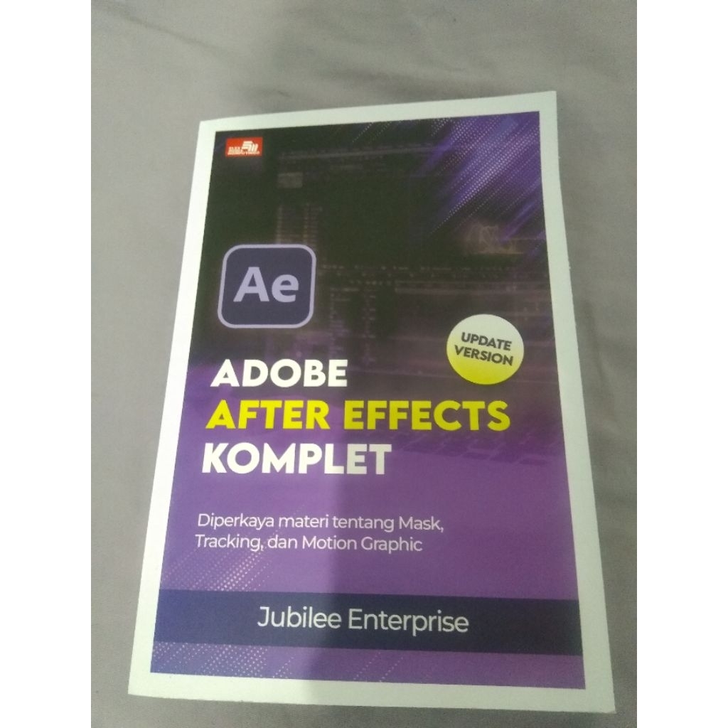 Buku tutorial adobe after efect komplet bekas