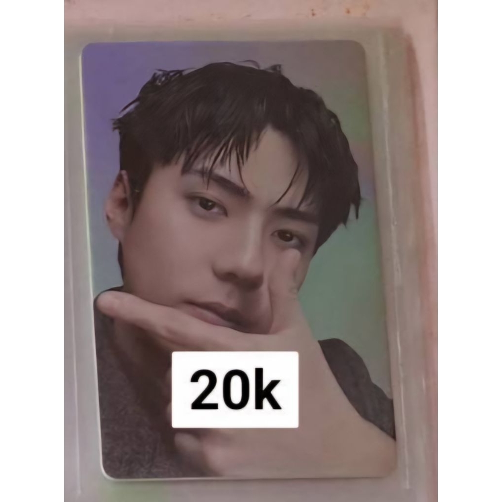 Photocard PC EXO Sehun Spotlight Sense Magazine