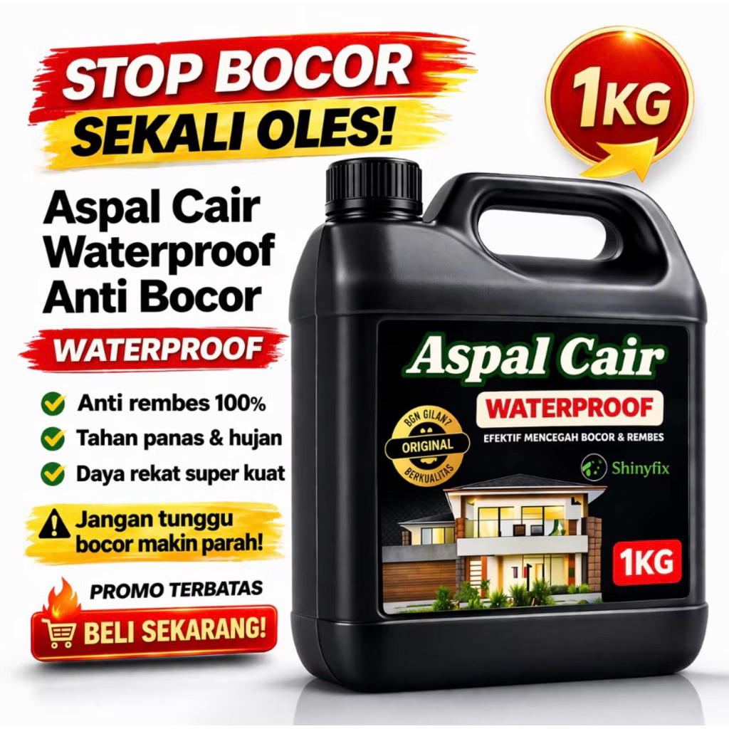 Aspal cair waterprofing