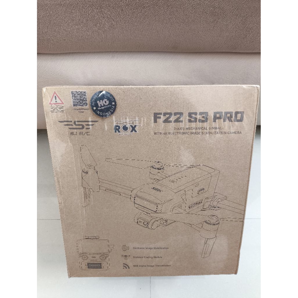 SJRC F22 S3 Pro 4K Drone 6KM FPV Quadcopter 12MP Kamera 3-Axis Gimbal