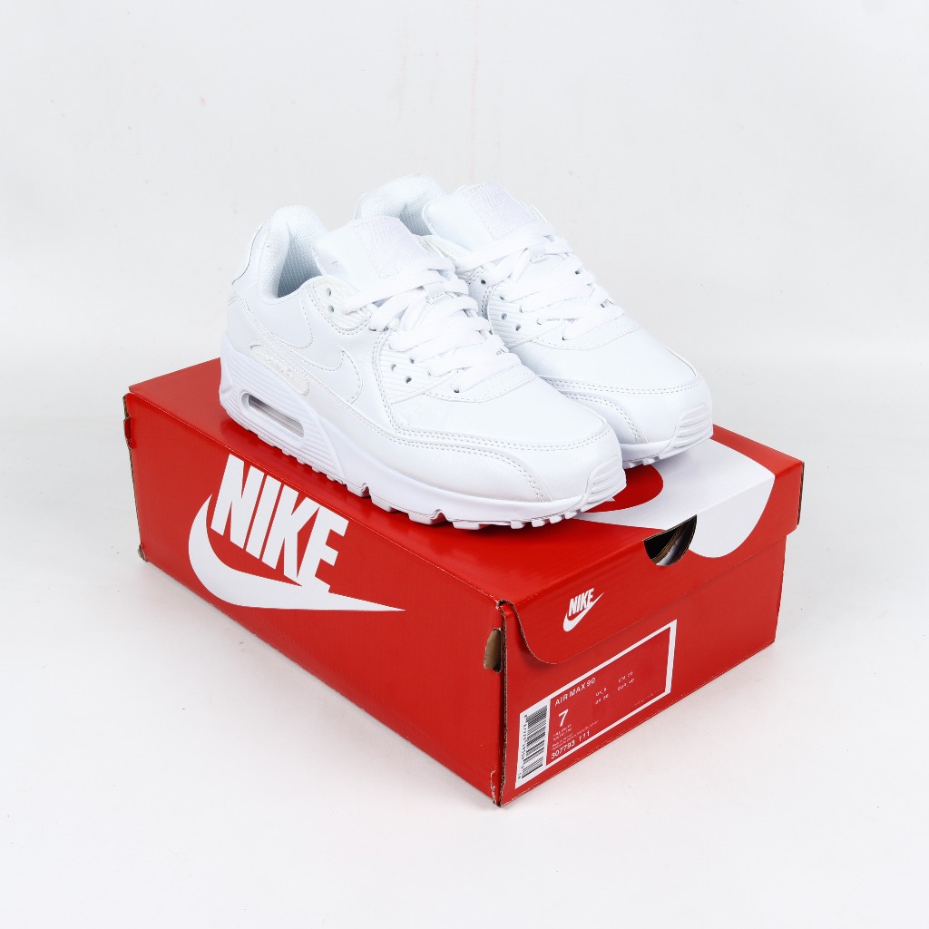 (SZBD) Sepatu Sneakers Nike Air Max 90 Triple White