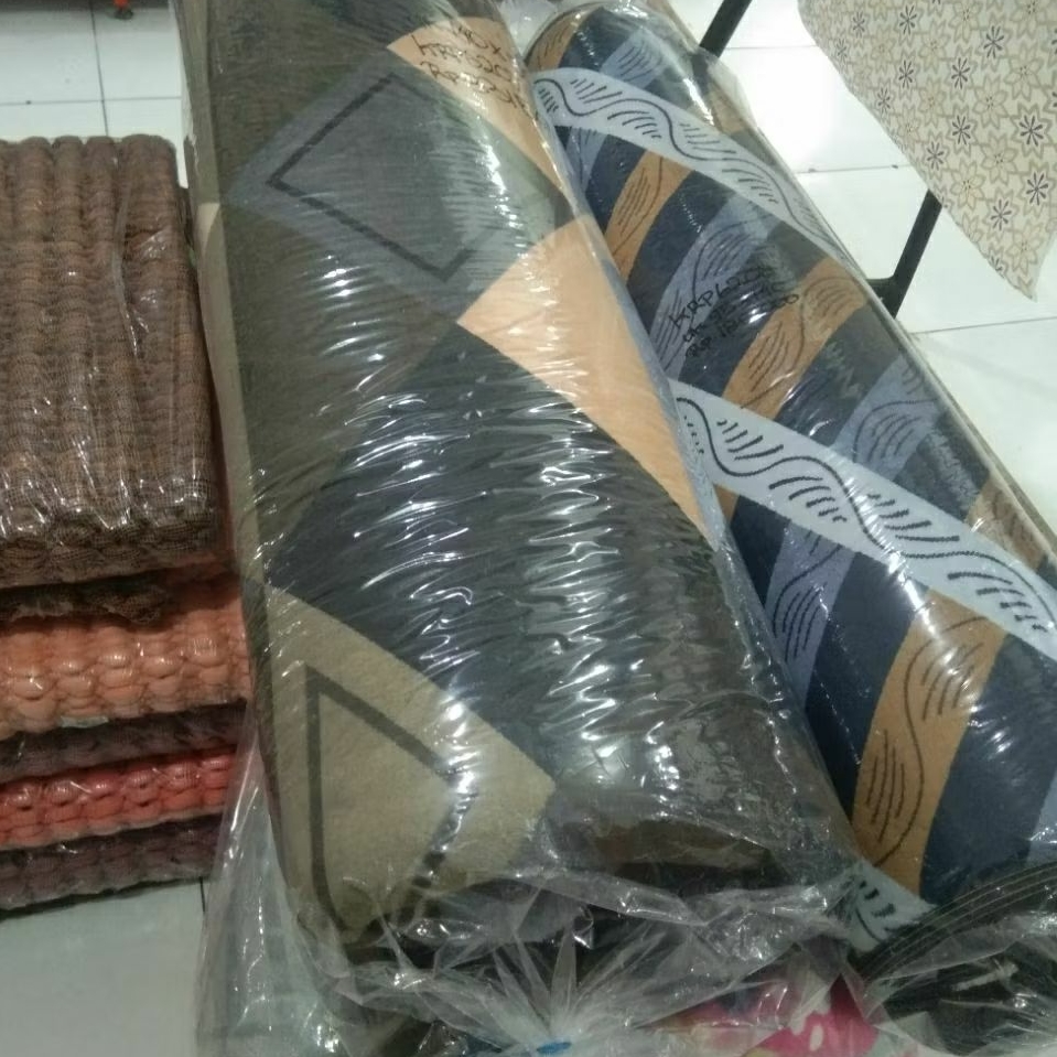 Plastik Roll PP 003mmc Lebar 50cm panjang 1 meter Bungkus Snack Bentuk Sarung/Bungkus Kasur Karpet