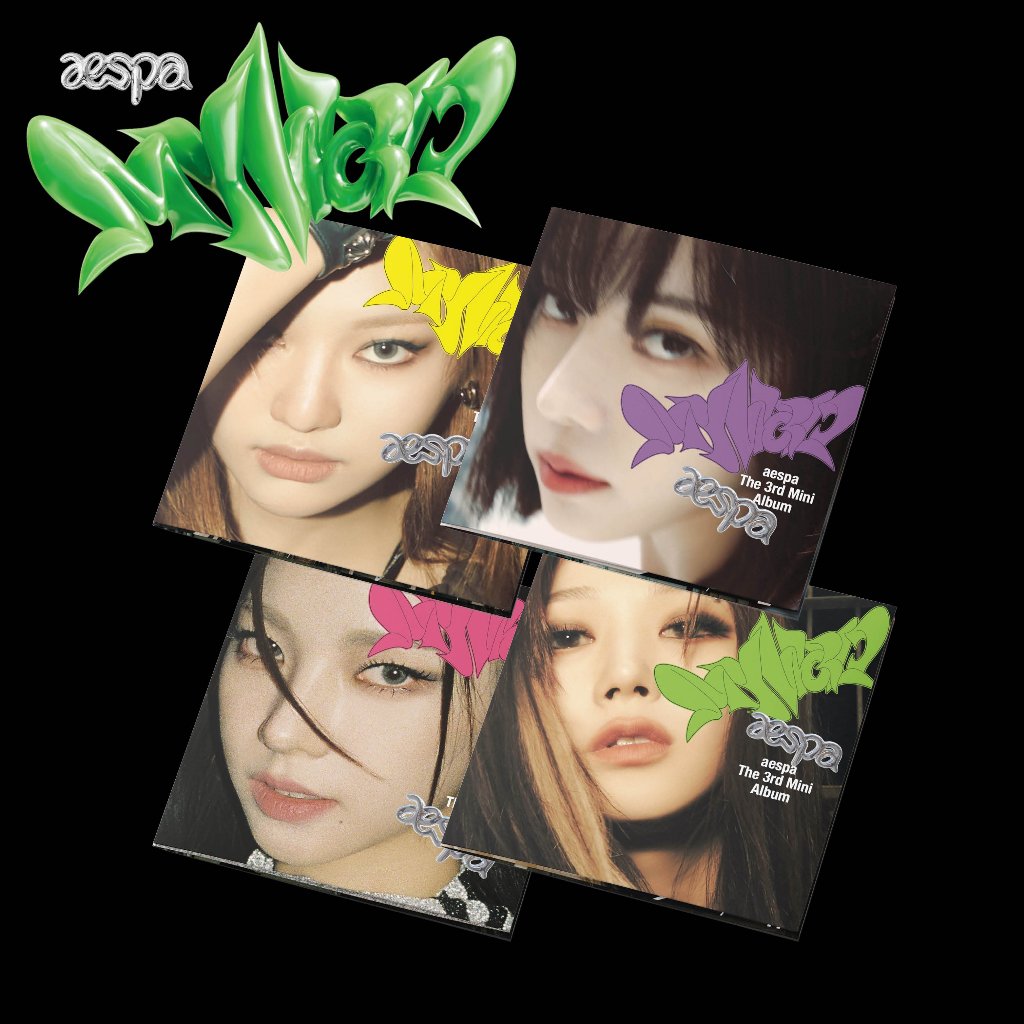 READY STOCK OFFICIAL AESPA MY WORLD POSTER
