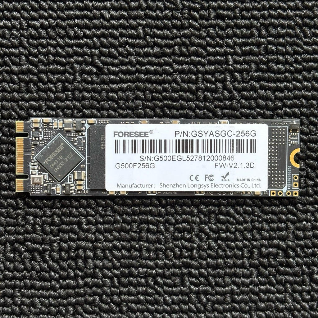 SSD M.2 SATA FORESEE 256GB RUSAK