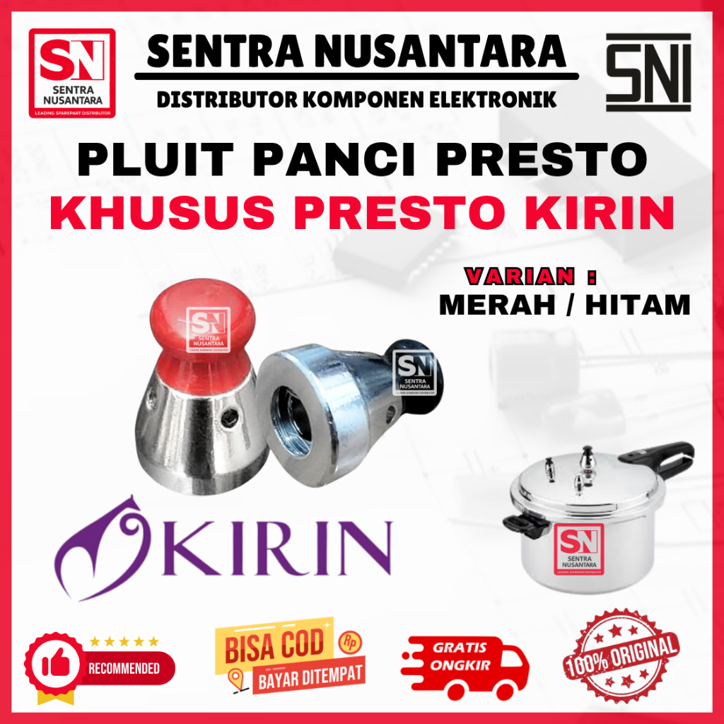 PLUIT TUTUP UAP PANCI PRESTO KIRIN ORIGINAL | PLUIT PRESTO KIRIN ASLI | PELUIT PRESTO KIRIN SERBAGUN